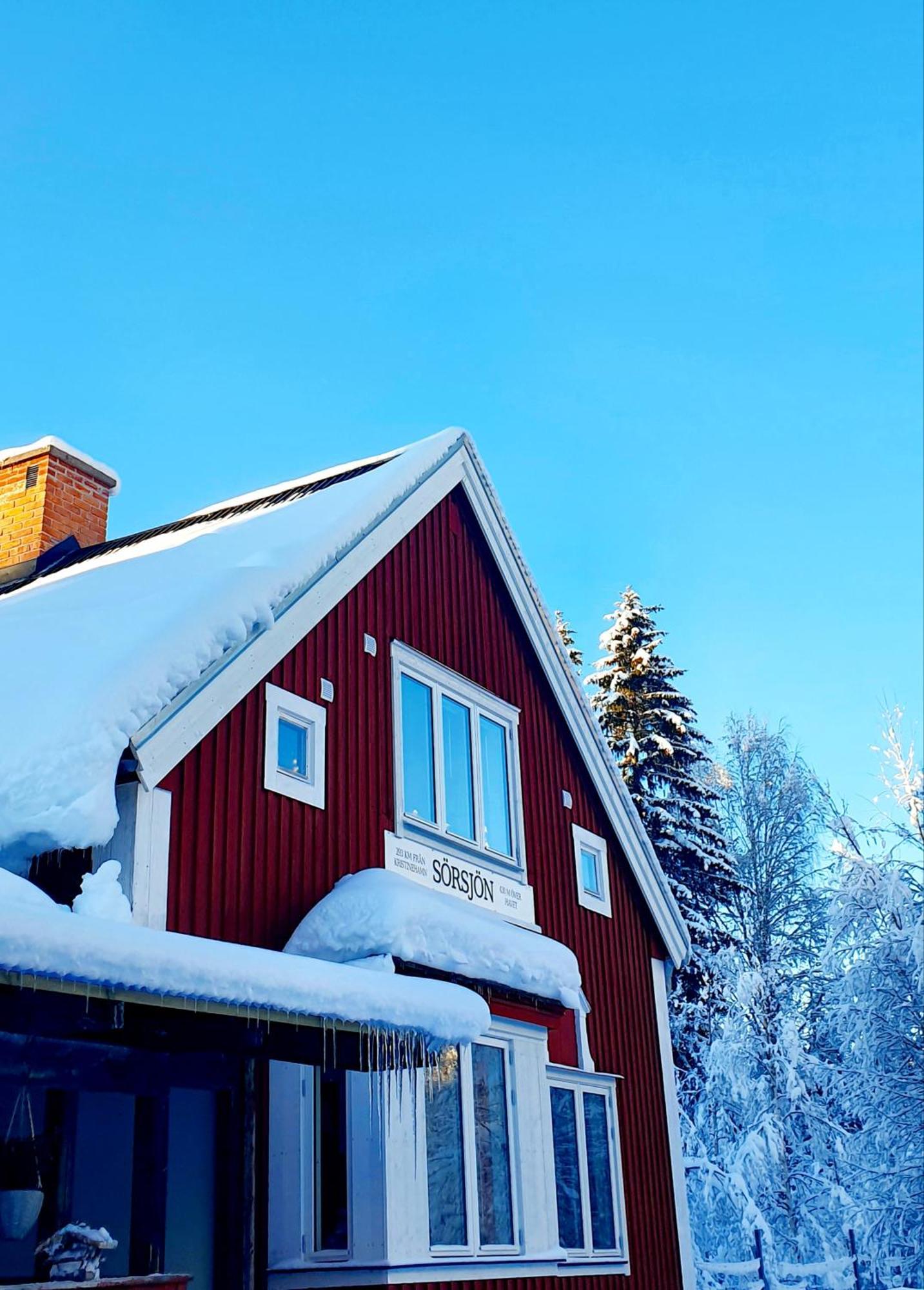 Stationshuset Dalarna Apartments Sorsjon ภายนอก รูปภาพ